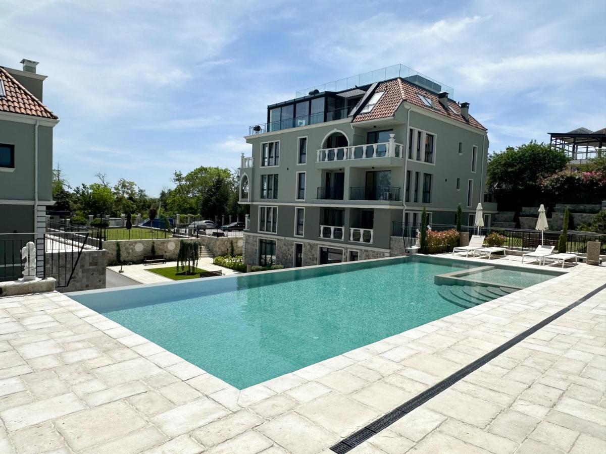 Mediterranea Complex - Luxury Apartment With Sea & Pool View! 바르나 외부 사진